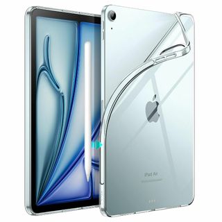 【色:クリア】JEDirect iPad Air 11 インチ M2 (2024(タブレット)