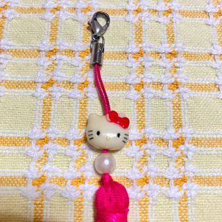 ハローキティ(ハローキティ)のレトロ☆レア☆ハローキティ　マスコットチャーム(キャラクターグッズ)