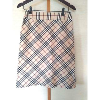 バーバリー(BURBERRY)の◆BURBERRY バーバリー◆チェック柄タイトスカート ◆サイズ40(ひざ丈スカート)