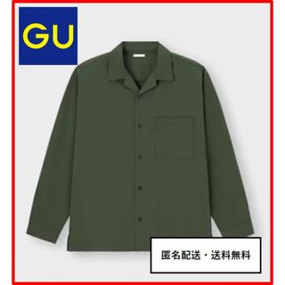 ジーユー(GU)のGU　オープンカラーシャツ　XL(シャツ)