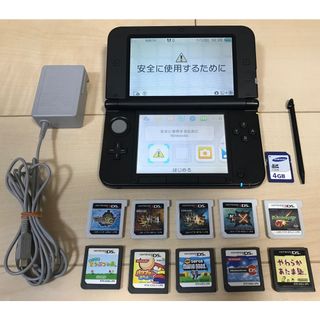 ニンテンドー3DS(ニンテンドー3DS)のお得✨ ニンテンドー3DSLL本体＋ソフト10本セット✨(携帯用ゲーム機本体)
