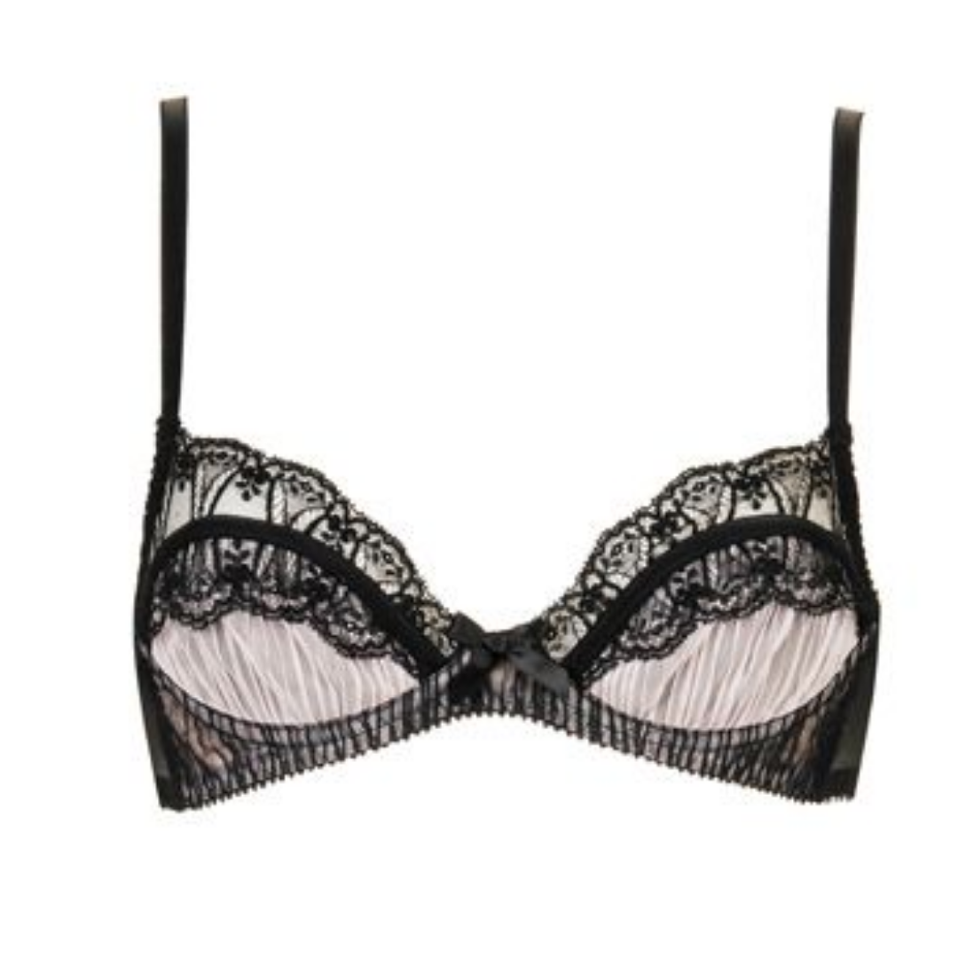 AGENT PROVOCATEUR Fifi レースブラ ピンク×黒 32C AGENT PROVOCATEUR Fifi レースブラ ピンク×黒 32C
