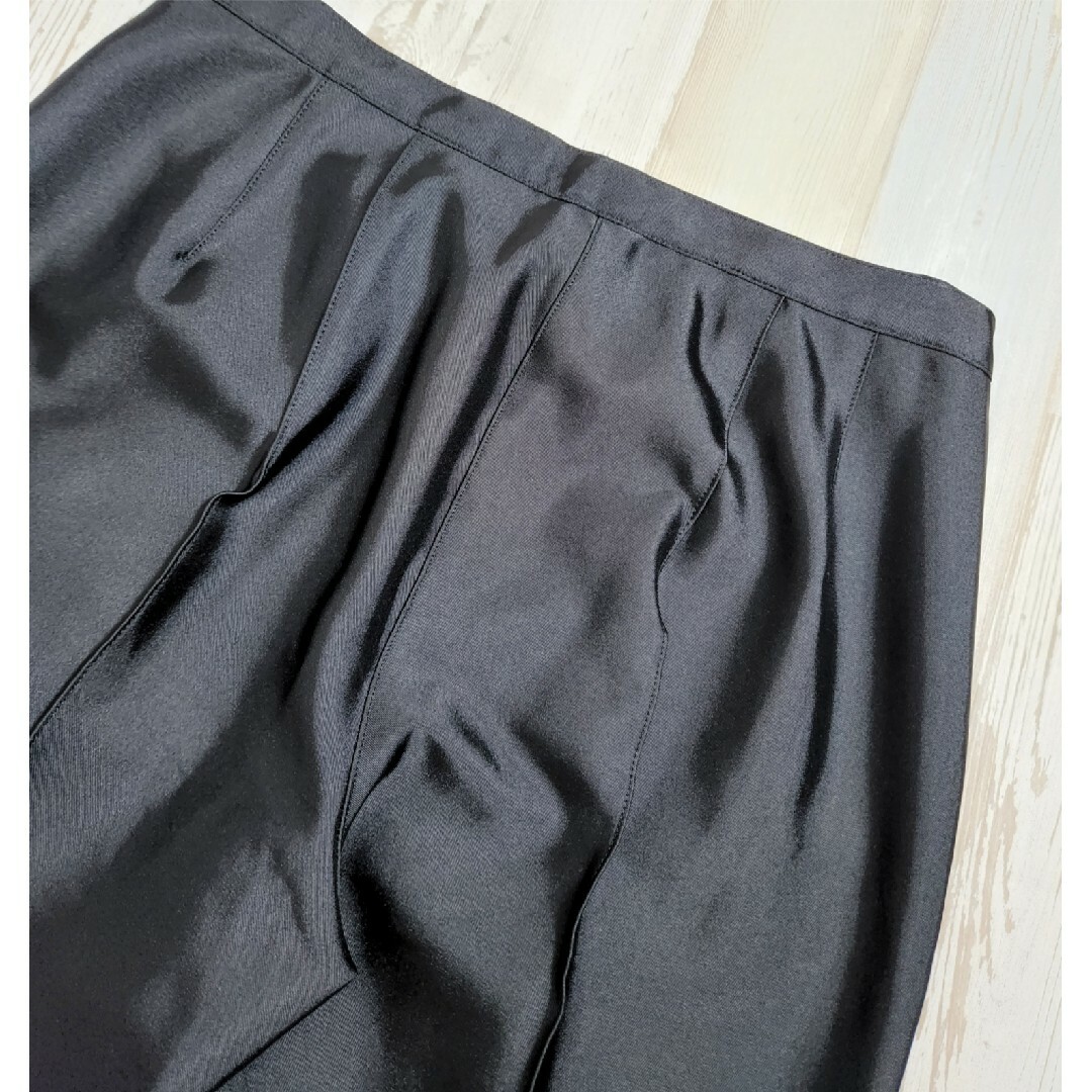 伊太利屋(イタリヤ)の8【美品】伊太利屋 スラックス パンツ 黒色 ブーツカット レディースのパンツ(その他)の商品写真