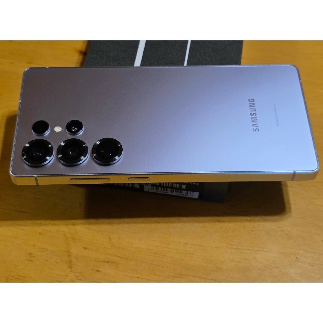 SAMSUNG(サムスン)のGalaxyS25Ultra 256GBグレー ソフトバンク版極極極極美品！ スマホ/家電/カメラのスマートフォン/携帯電話(スマートフォン本体)の商品写真