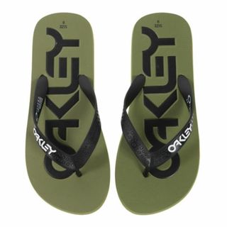オークリー(Oakley)の29cm オークリー ビーチサンダル カーキ系 NewDark OAKLEY(ビーチサンダル)