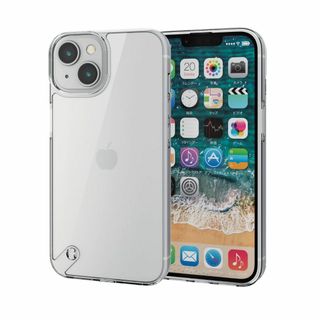 【新着商品】エレコム iPhone 14 / 13 ケース カバー 耐 吸収 黄(その他)