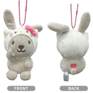 ラッピー☓ハローキティぬいぐるみマスコット巾着2点セット(キャラクターグッズ)