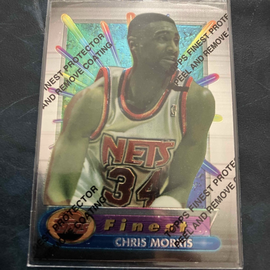 Topps(トップス)のクリスモリス　NBAカード 94-95  topps FINEST   #114 エンタメ/ホビーのトレーディングカード(シングルカード)の商品写真