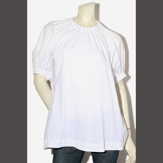 スリーワンフィリップリム(3.1 Phillip Lim)の3.1 フィリップリム ポプリン パフスリーブ Tシャツ S /◆☆(Tシャツ(半袖/袖なし))