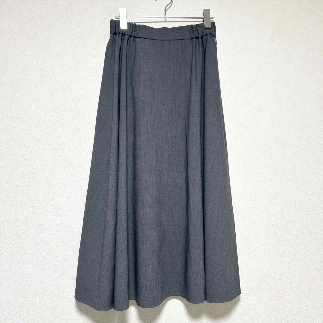 ウールライクロングフレアスカート - SOÉJU online store｜上質