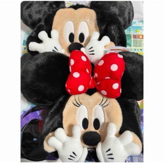 ディズニー(Disney)のディズニー　ファンキャップ58cm ミニー　ミッキー　2個セット (キャップ)