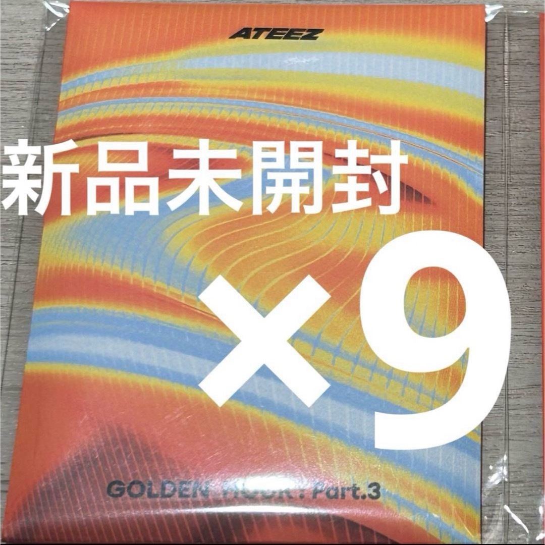 ATEEZ 12th Mini Album GOLDEN HOUR : Part.3 POCA Ver. QR Card