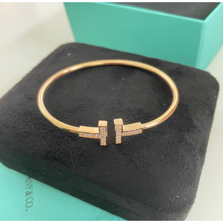 ティファニー(Tiffany & Co.)のティファニー Tワイヤーダイヤブレスレット ブレスレット(ブレスレット/バングル)