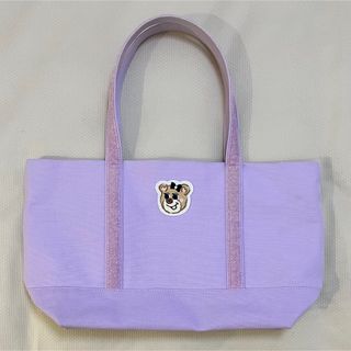 【美品】フェイラー　オールドテディガールワッペントートバッグ(大)