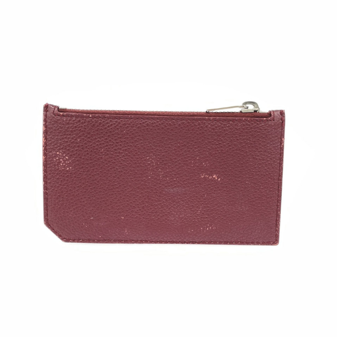 SAINT LAURENT(サンローラン)のSAINT LAURENT PARIS サンローランパリ  フラグメントケース   ボルドー レザー レディース  240001150703 その他のその他(その他)の商品写真