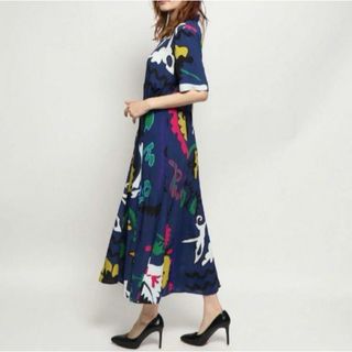 【46】Desigual ワンピース ショートスリーブ FLANDES