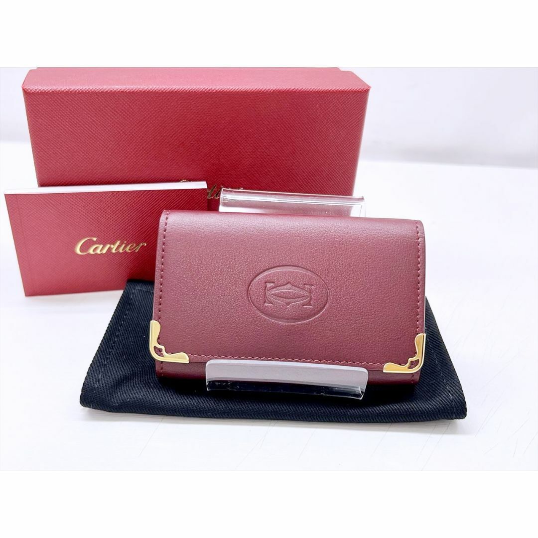 未使用 Cartier カルティエ マストライン キーケース 6連