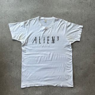 ヴィンテージ(VINTAGE)の90s エイリアン3 映画tシャツ/ムービーtシャツ USA製 ホワイト XL(Tシャツ/カットソー(半袖/袖なし))