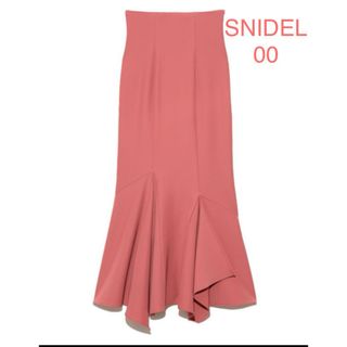 スナイデル(SNIDEL)のSNIDEL マーメイドイレヘムスカート Pink 00(ロングスカート)