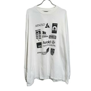 ジャーナルスタンダード(JOURNAL STANDARD)のARNOLD PARK STUDIOS ■■ ①③ SCIENCE MULTI LOGO LS T メンズ ホワイト L(Tシャツ/カットソー(七分/長袖))