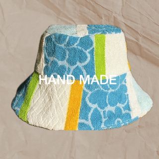 アップサイクル/ TERRY HAT / ハンドメイド バケットハット 一点もの(ハット)