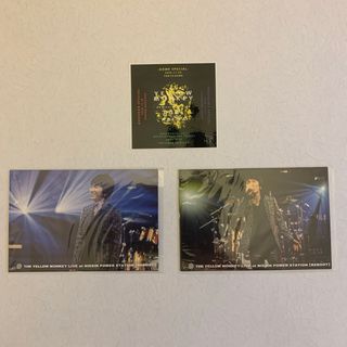 未使用★THE YELLOW MONKEY くじプラ　ポストカード　ステッカー②