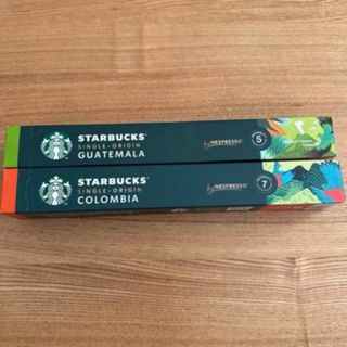 Starbucks - スターバックス ネスプレッソ互換カプセル コロンビア　グアテマラ 20個