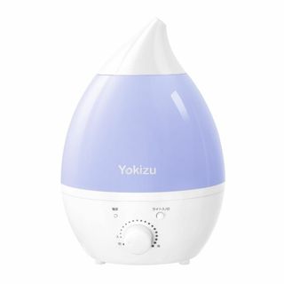 Yokizu 加湿器 卓上 小型 アロマ 大容量 おしゃれ しずく型 超音波式 (その他)