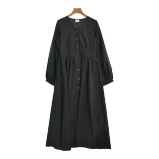 ローズバッドカップルズ(ROSE BUD)のROSE BUD ローズバット ワンピース M 黒 【古着】【中古】【送料無料】(ひざ丈ワンピース)