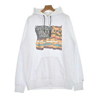 サカイ(sacai)のsacai サカイ パーカー XL 白 【古着】【中古】【送料無料】(パーカー)