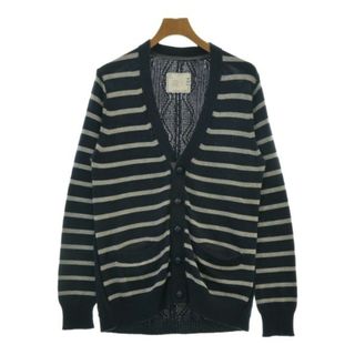 サカイ(sacai)のsacai サカイ カーディガン M 紺 【古着】【中古】【送料無料】(カーディガン)