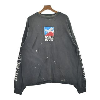 SAINT MICHAEL セントマイケル Tシャツ・カットソー XL グレー 【古着】【中古】【送料無料】(Tシャツ/カットソー(半袖/袖なし))