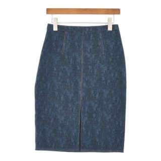 ポールカ(PAULE KA)のPAULE KA ポールカ ロング・マキシ丈スカート XS 紺 【古着】【中古】【送料無料】(ロングスカート)