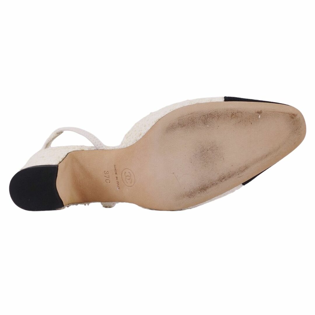 CHANEL - 極美品 シャネル CHANEL パンプス G31318 バックストラップ