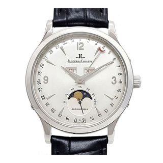 ジャガールクルト(Jaeger-LeCoultre)のジャガールクルト マスタームーン トリプルカレンダー Overhauled Q143842A 自動巻き ステンレススティール メンズ JAEGER-LECOULTRE 【中古】 【時計】(腕時計(アナログ))
