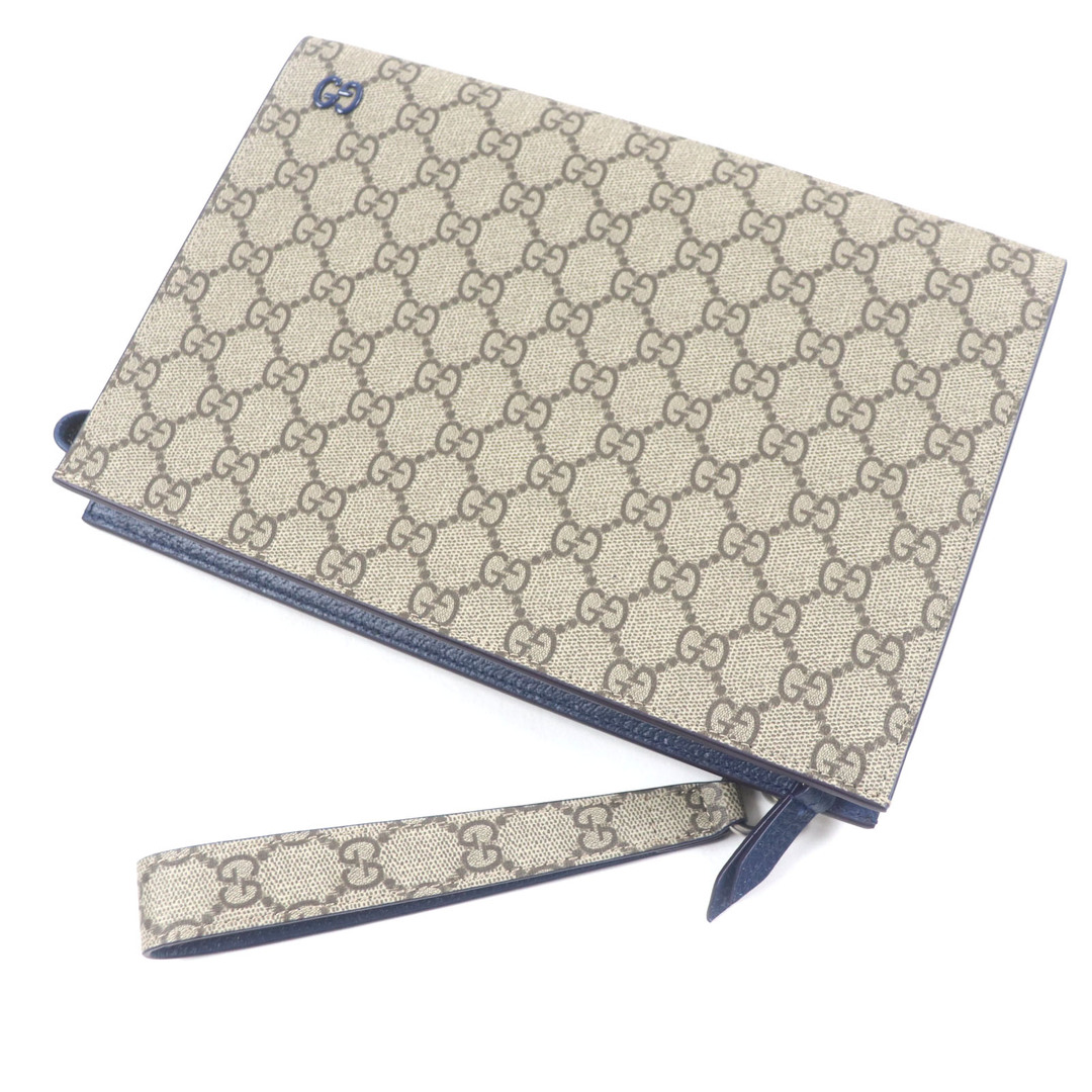 GUCCI - 未使用品▽GUCCI グッチ 768255 GGスプリーム ロゴ金具