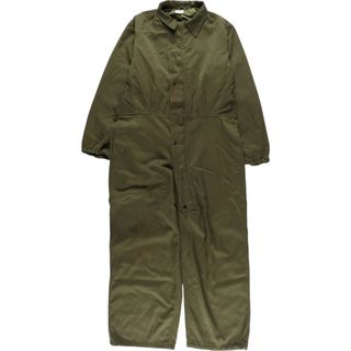 古着 80年代 米軍実品 長袖 オールインワン つなぎ USA製 MEDIUM メンズM相当 ヴィンテージ /eaa558420(サロペット/オーバーオール)