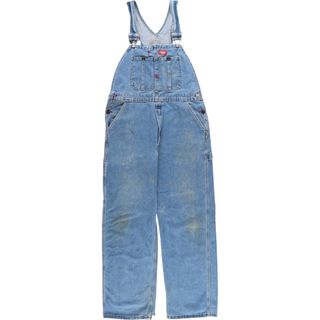 ディッキーズ(Dickies)の古着 90年代 ディッキーズ Dickies デニムオーバーオール メンズw36相当 ヴィンテージ /eaa561541(サロペット/オーバーオール)