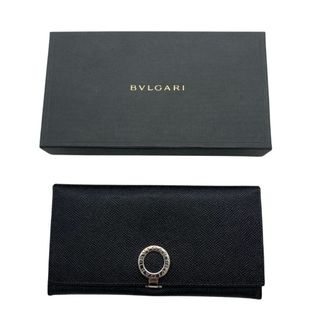ブルガリ(BVLGARI)のBVLGARI (ブルガリ) 長財布 30412GRAIN/BLK 長財布 小銭入れ有 メンズ(長財布)
