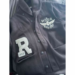 ダブルアールエル(RRL)のRRL ダブルアールエル 25SSアップリケド ウールショールカラーカーディガン(カーディガン)