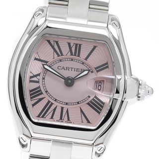 カルティエ(Cartier)のカルティエ CARTIER W62017V3 ロードスター SM デイト クォーツ レディース 良品 _888325(腕時計)