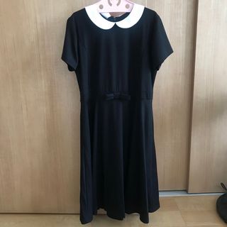 女児　半袖黒ワンピース　150 冠婚葬祭