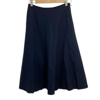 シビラ(Sybilla)のSybilla(シビラ) ロングスカート サイズM レディース - ネイビー ニット(ロングスカート)