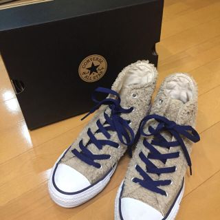 コンバース(CONVERSE)のコンバース♡モコモコハイカット(スニーカー)