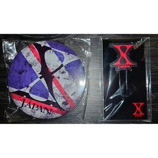 X JAPAN 100枚入り 缶入りメモ と クリップ(ミュージシャン)
