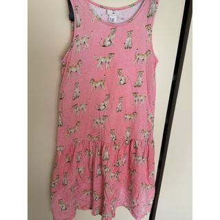 H&M K.KIJAMチーター柄ワンピース　10-12歳