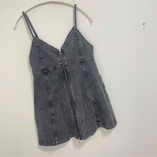 ジーナシス(JEANASIS)のジーナシス front zip cami MIKU企画(キャミソール)