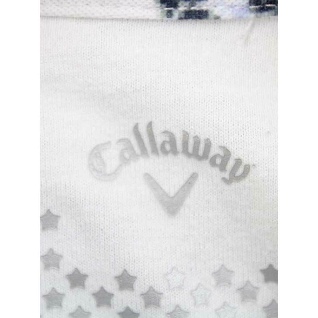 Callaway - キャロウェイ 花柄デジタルポロシャツ M メンズ