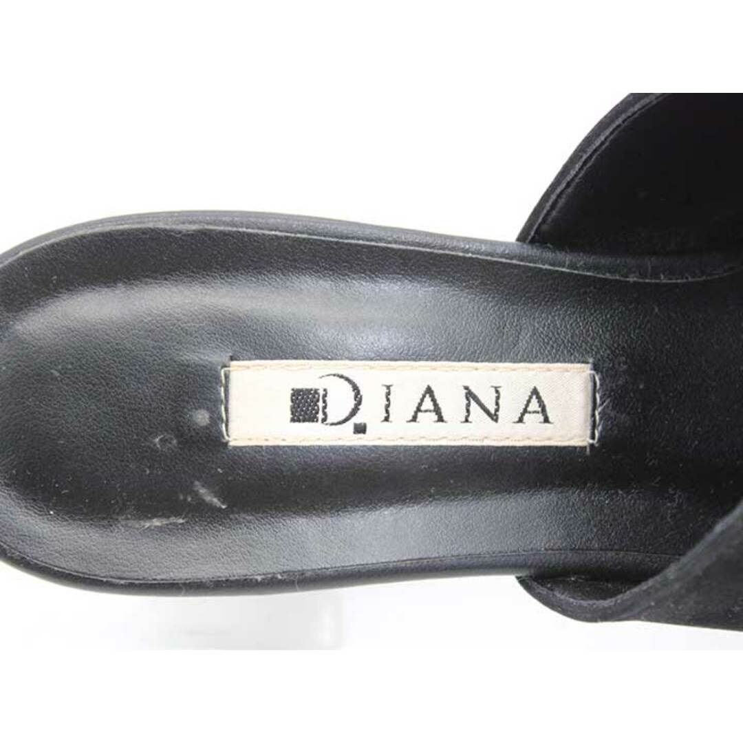 DIANA - ダイアナ スエードサンダル S レディース ブラック