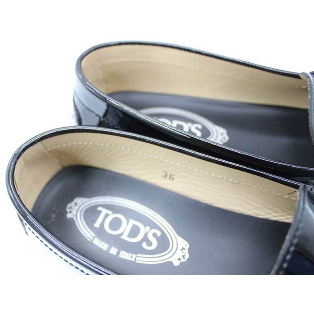 TOD'S - 【2025夏SALE】トッズ エナメルローパンプス 36